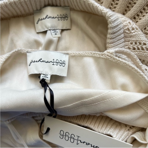 Elegant Cream Knit Skirt - Picture 11 of 12